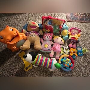 Educational learning toys & soothing  plush music toys